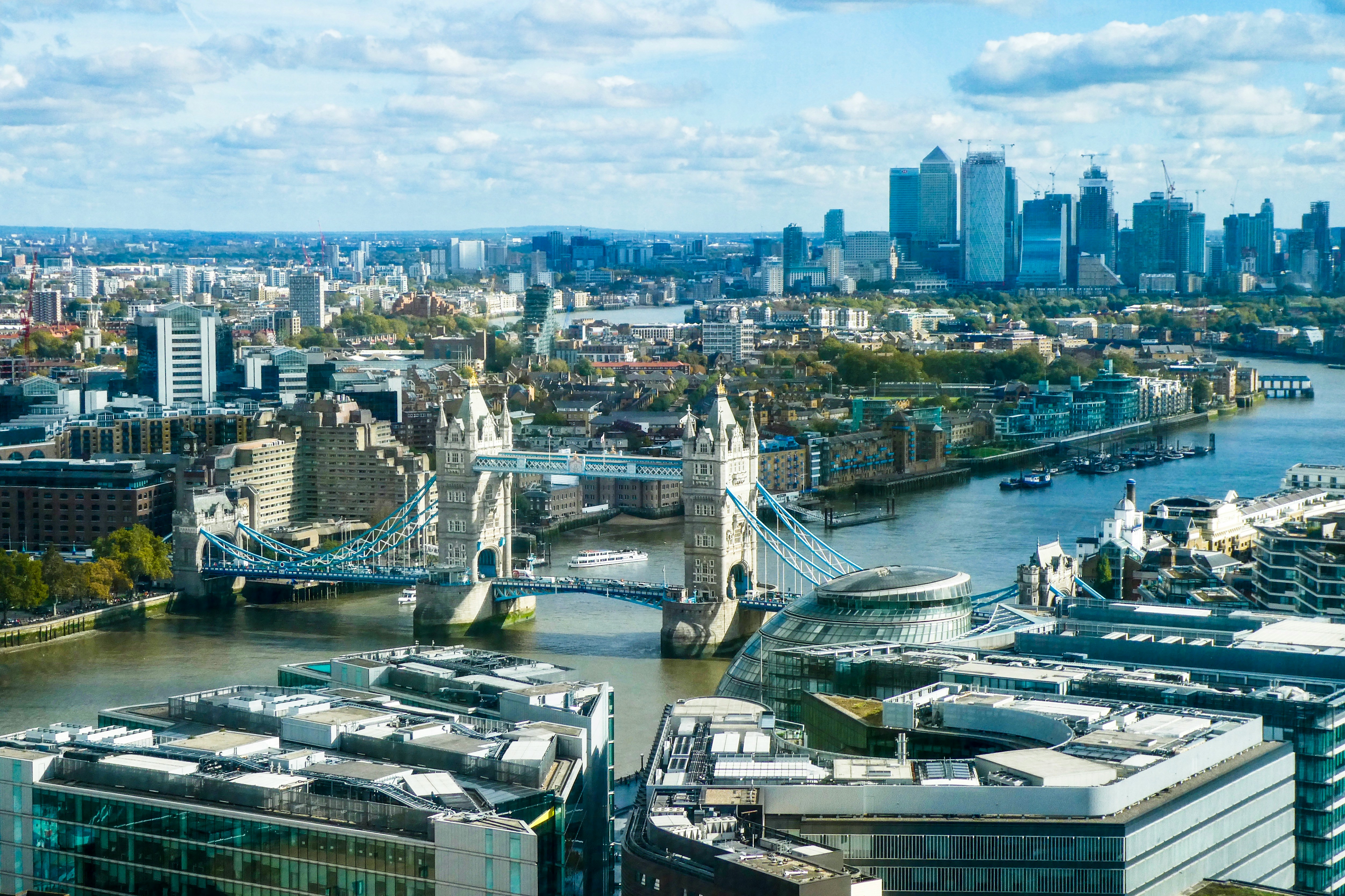 London skyline with Big Ben
